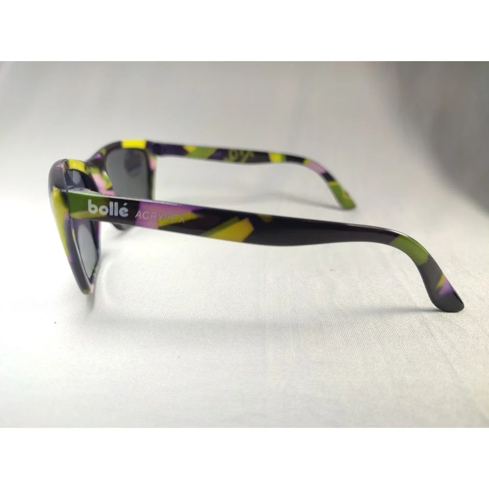 Bollé Acrylex 527 Vintage 90s Multicolor Spectra Lens Sunglasses NWT France